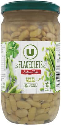 Flageolets verts extra-fins - Bocal 420g