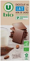 Tablette de chocolat au lait 100g