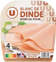 Blanc de Dinde - x4 tranches, 160g