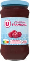 Confiture framboise allégée pot de 335g