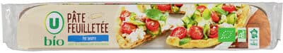 Pâte à tarte feuilletée pur beurre bio , 230g