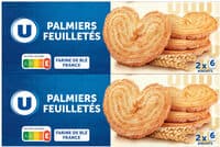 Palmiers feuilletés 2x100g