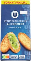 Petits pains grillés au froment 400g