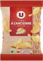 Chips à l'ancienne nature 6 sachets de 30g