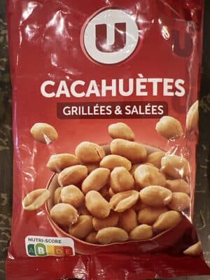 Cacahuètes grillées et salées