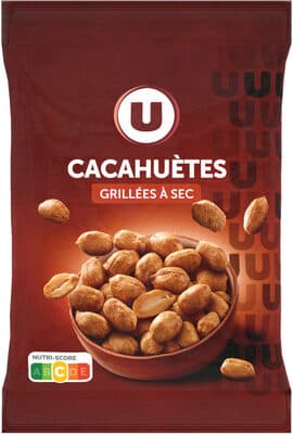 Cacahuètes grillées à sec sachet de 150g