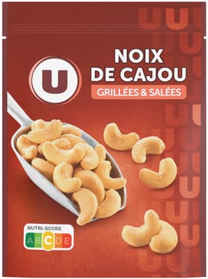 Noix de cajou grillées salées 100g