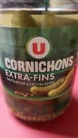 Cornichons extra-fins au vinaigre bocal de 185g