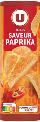 Tuiles goût paprika 170g