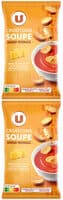 Croûtons ronds frits pour soupe saveur fromage 2x90g - 180g