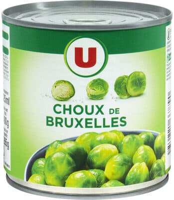 Choux de bruxelles - Boîte 265g