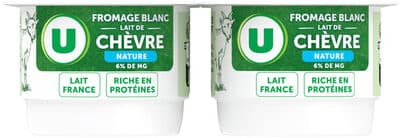 Fromage blanc au lait de chèvre - 4x100g