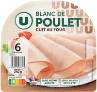 Blanc de Poulet - x6 tranches, 240g