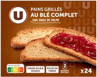 Pain grillé au blé complet 500g