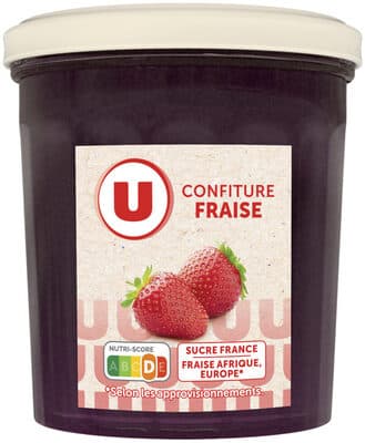 Confiture de fraises 370g