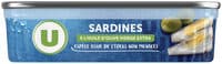 Sardine à l'huile d'olive vierge extra boîte de 135g