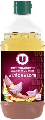 Sauce vinaigrette au vinaigre de vin rouge et à l'échalote shaker de550ml