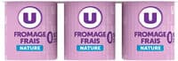 Fromage blanc frais nature, 0%MG, 6x60g