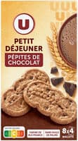 Biscuits Petit déjeuner au pépites de chocolat paquet de 400g