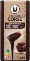 Chocolat noir corsé à pâtisser 64% Tablette de 200g