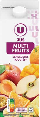 Pur jus multifruits brique de 2l
