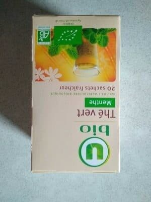Thé vert Bio Menthe