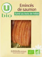 Emincés de saumon fumé 100g
