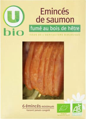 Emincés de saumon fumé 100g