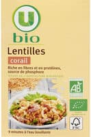 Lentilles corail, paquet de 500g