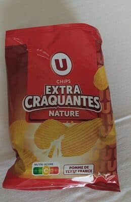 Chips extra croquantes nature