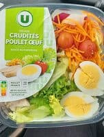 Salade Bol Poulet crudité, 250g