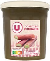 Confiture extra de rhubarbe pot de 370g