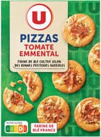 Biscuits apéritifs Crackers pizza tomate emmental paquet de 85g