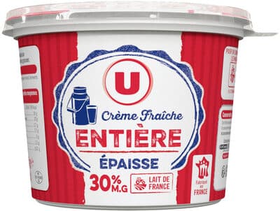 Crème fraîche épaisse 30%MG, 50cl