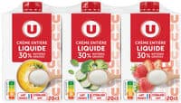 Crème entière liquide UHT 30% MG