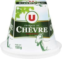 Fromage Pyramide de chèvre frais au lait pasteurisé 14% de MG, 150g
