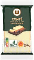 Comté AOP au lait cru 34%de matière grasse 250g