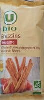 Gressins au sésame paquet de 125g