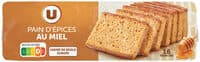 Pain d'épices au miel paquet de 350g