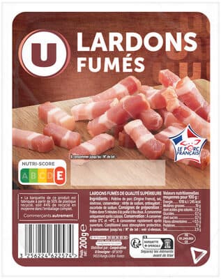 Lardons fumés - 200g