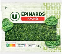 Epinards hâchés 1kg