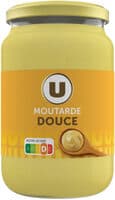 Moutarde douce bocal en verre de 355g