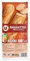 Baguettes précuites longue conservation 2x150g