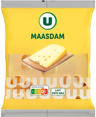 Fromage au lait pasteurisé Maasdam jeune 27%mg, 330g