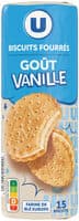 Goûters fourrés ronds vanille 300g