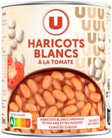 Haricots blancs tomate - Boîte 800g