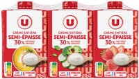 Crème semi-épaisse, 30%MG, Brique 3x20cl
