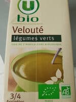 Soupe Velouté de légumes verts bio, 1L