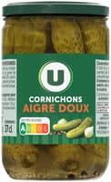 Cornichons aigres-doux 72cl, 360g