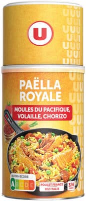 Paëlla royale volaille et fruits de mer boîte de 1kg